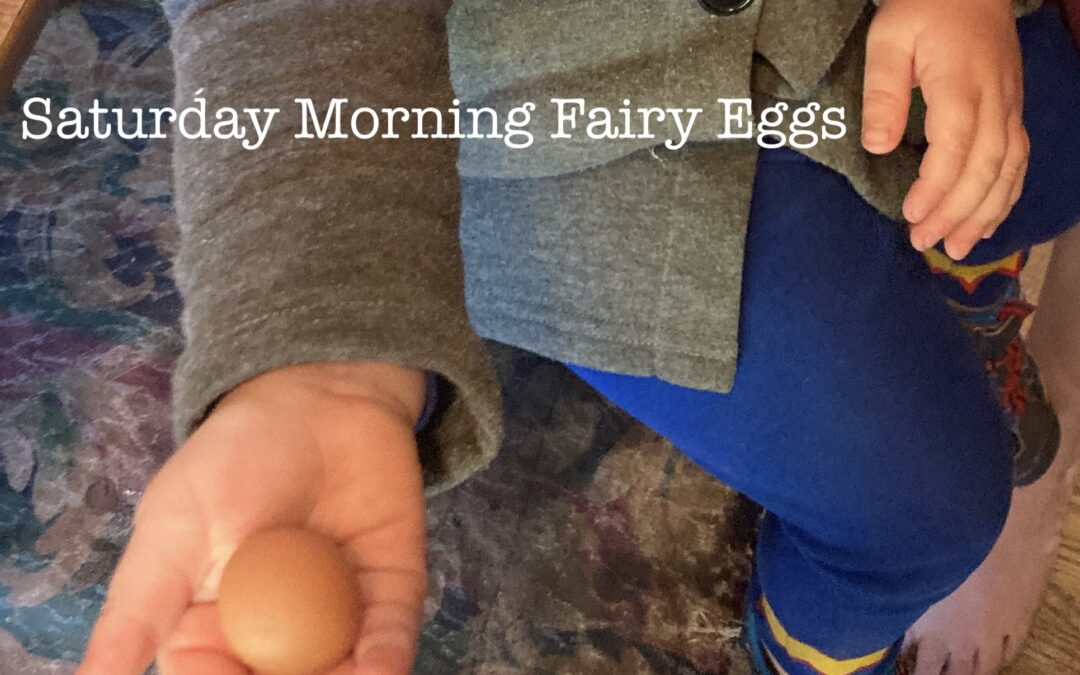 Saturday Morning Fairy Eggs